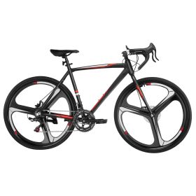 Road Bike, 700C Wheels Racing Bike, SHIMANO 14 Speeds Drivetrain City Commuter Road Bicycle