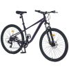 27.5 Inch Wheels 8 Speed Mountain Bike, for Men Women Boys and Girls, Front Suspension, Steel Frame