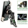 TAKEWAY Clampod HAWK1-PH05-ANV Anti-Vibration Phone Mounts Holder, Motorcycle Handlebar Clamp Base, Adjustable, Stable