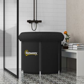 Cold Plunge Tub (Option: Black-690x400x110 mm)