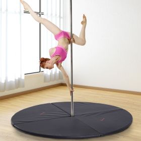 Pole Dance Mat (Option: Black-760x760x210 mm)