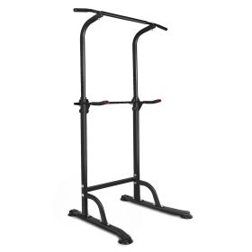 Power Tower Exercise Parallel Bar Pull-Up Bar (Option: Black)