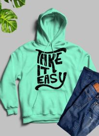 It Easy Hoodie (Color: Heather Prism Mint, size: XX-large)