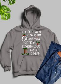 The Best Way To Spread Hoodie (Color: Athletic Heather, size: XX-large)