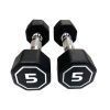 Octagon Dumbbell for Commercial & Household Fitness Usage