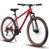 A27312 Mountain Bike 27.5 Inch Wheels, 21-Speed Mens Womens Trail Commuter City Mountain Bike