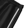 Men's Baggy Sweatpants Side Striped Track Pants Drawstring Waist Wide Leg Straight Lounge Pants with Pockets