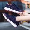 New women's woven sports shoes, breathable and casual couple sports shoes